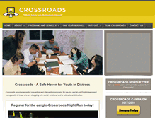 Tablet Screenshot of crossroadsjerusalem.org